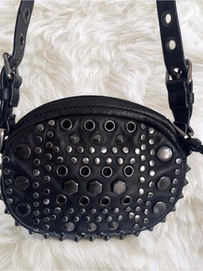 Black Marc By Marc Jacobs Party Girl Pixie Crossbow Bag
